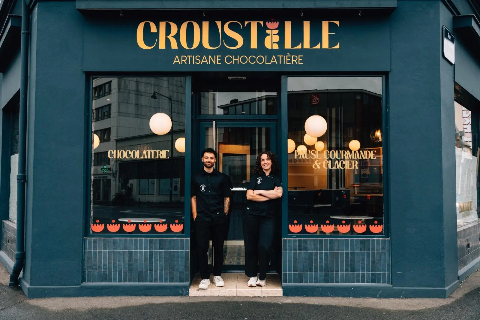 Devanture Chocolaterie Croustille